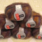 $66 Lot--6 Skeins Muench Furrari "4401" Mohair Yarn + Free Gift!