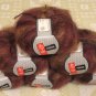 $66 Lot--6 Skeins Muench Furrari "4406" Mohair Yarn + Free Gift!