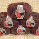 $66 Lot--6 Skeins Muench Furrari "4410" Mohair Yarn + Free Gift!