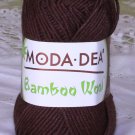 Moda Dea Bamboo Wool "Coffee" Yarn ~ 1 Skein ~ $5