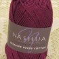 Nashua Creative Focus Cotton "Dark Fuchsia" Yarn ~ 1 Skein ~ $3