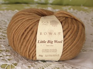 Rowan Little Big Wool "Amber" Yarn ~ 1 Skein ~ $6