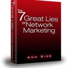 7 Great Lies of Network Marketing / mlm eBook