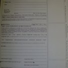 DOT 3 part Forms for Breath Testing