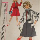 Girl's Skirt,Jacket,Scarf-Simplicity 5130SZ 12
