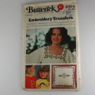 Butterick 4004 Misses Embroidery Transfers -VINTAGE PATTERN SZ One