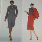Vogue American Designer 2248 Bill Blass Misses Jacket,Skirt  Sz 8