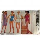 Butterick 6462 Misses Coverup & Swimsuit Sewing PATTERN Size 14