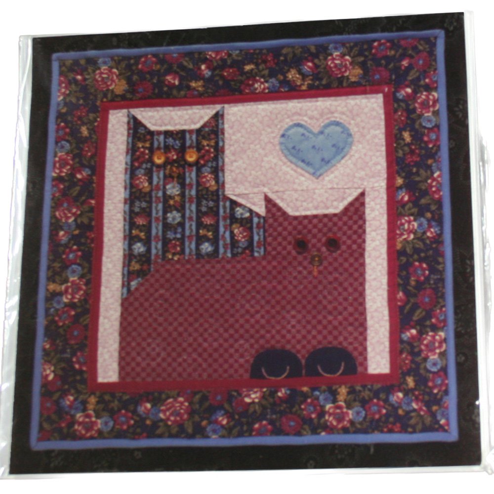 Country Store Piecemakers USA Quilt Pattern & Notecard A Tale of Two Tabbies