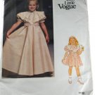Vogue Very Easy Little Vogue Children's Dress 1132 Size 5,6,6x