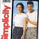 Simplicity Pattern 9057 Misses Mens,Teen Boys and Girls Shorts Size XXS-XL-