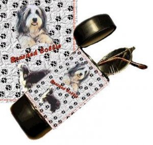 Bearded Collie Eyeglass Or Sunglass Case