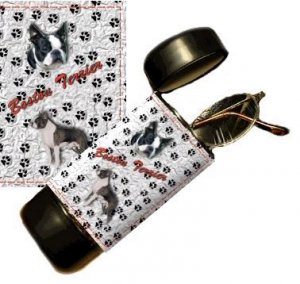 Boston Terrier Eyeglass Or Sunglass Case