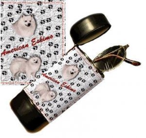 American Eskimo Eyeglass Or Sunglass Case
