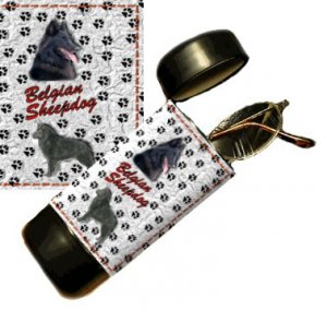 Belgian Sheepdog Eyeglass Or Sunglass Case