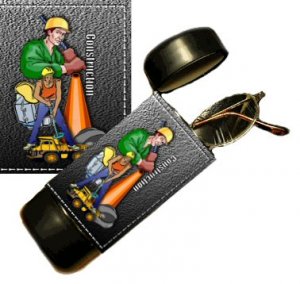 Construction Eyeglass Or Sunglass Case