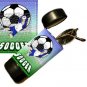 Soccer Flip Top Eyeglass / Sunglass Case