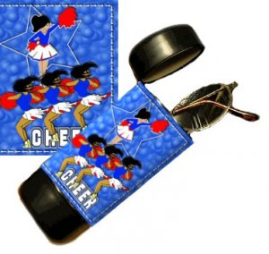 Cheering Flip Top Eyeglass / Sunglass Case