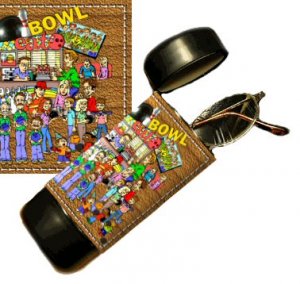 Bowler Flip Top Eyeglass / Sunglass Case