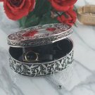 Silver Plated Jewelry Box (001-3)