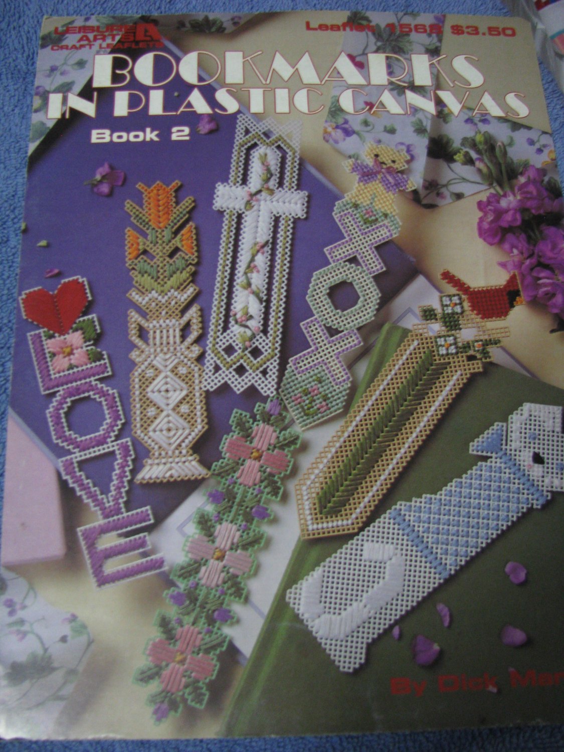 Bookmarks in Plastic Canvas Book 2 Pattern Book