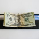 ID BADGE LEATHER MONEY CLIP Credit card Wallet 525