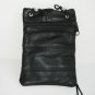 2x TWO PASSPORT Leather ID Holder Neck Pouch TRAVEL TAN