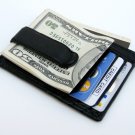 PREMIUM LEATHER MONEY CLIP WINDOW ID Wallet + FREE SHIP