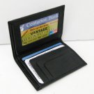 GENUINE LEATHER CREDIT ID Bi-FOLD MEN's Wallet +FREE SH