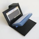 GENUINE LEATHER Business Card Credit ID Wallet +FREE SH