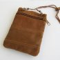 TWO PASSPORT Leather ID Bag Neck Pouch Wallet FREE SHIP