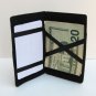 4x LEATHER MAGIC Wallet Ticket Cards Safely Holder
