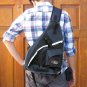 Blue Messenger Hip Sling BACKPACK Gym Travel Pocket 301