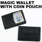 Pocket LEATHER MAGIC WALLET Ticket Thin Safely Holder