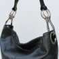 Brown Rings Big Buckle Designer Bucket Handbag Purse