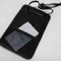 2 TWO PASSPORT Leather ID CARD Holder Neck Pouch Wallet
