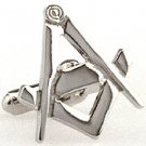 Masonic  Freemason Silver New Novelty Fashion Gift Cuff Wedding Men's Cufflinks