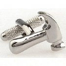 Hammer Tool Silver New Novelty Fashion Gift Cuff Wedding Men's Cufflinks