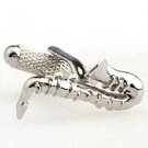 Jazz Musick Lover  Silver New Novelty Fashion Gift Cuff Wedding Men's Cufflinks