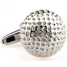 Golf Ball Silver New Novelty Fashion Gift Cuff Wedding Men's Cufflinks