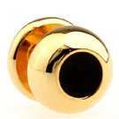 Gold Buttonr New Novelty Fashion Gift Cuff Wedding Men's Cufflinks