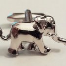 Elephant Zoo Animal Silver New Novelty Fashion Gift Cuff Wedding Men's Cufflinks
