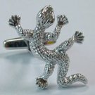 New Novelty Fashion Gift High quality Lizard Animal Fun Party  Men's Cufflinks