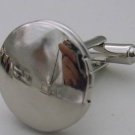 New Novelty Fashion Gift High quality Silver Button  Men's Cufflinks