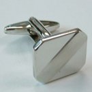 New Novelty Fashion Gift Groom Party Knob Stripe Silver Wedding Men's Cufflinks