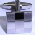 New Novelty Fashion Gift checkered flag Knob Groom Party Wedding Men's Cufflinks