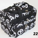 PEACE DUFFLE BAG LUGGAGE CARRY ON OVERNIGHT 22"