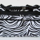 Zebra Blk travel Carry-on Duffle Bag Large Luggage 22"