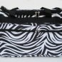 Zebra Blk travel Carry-on Duffle Bag Large Luggage 22"