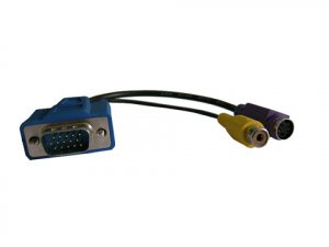 VGA to TV & S-VIDEO & RCA Cable